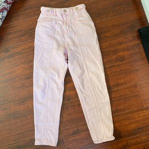 WE THE FREE SOFT PINK JEANS